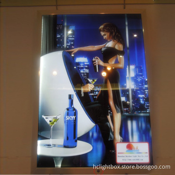 LED Light Box Open with a Lock